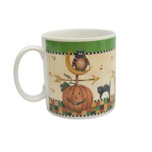 Debbie Mumm Halloween Mug Sakura Casual Dining By Oneida Stoneware